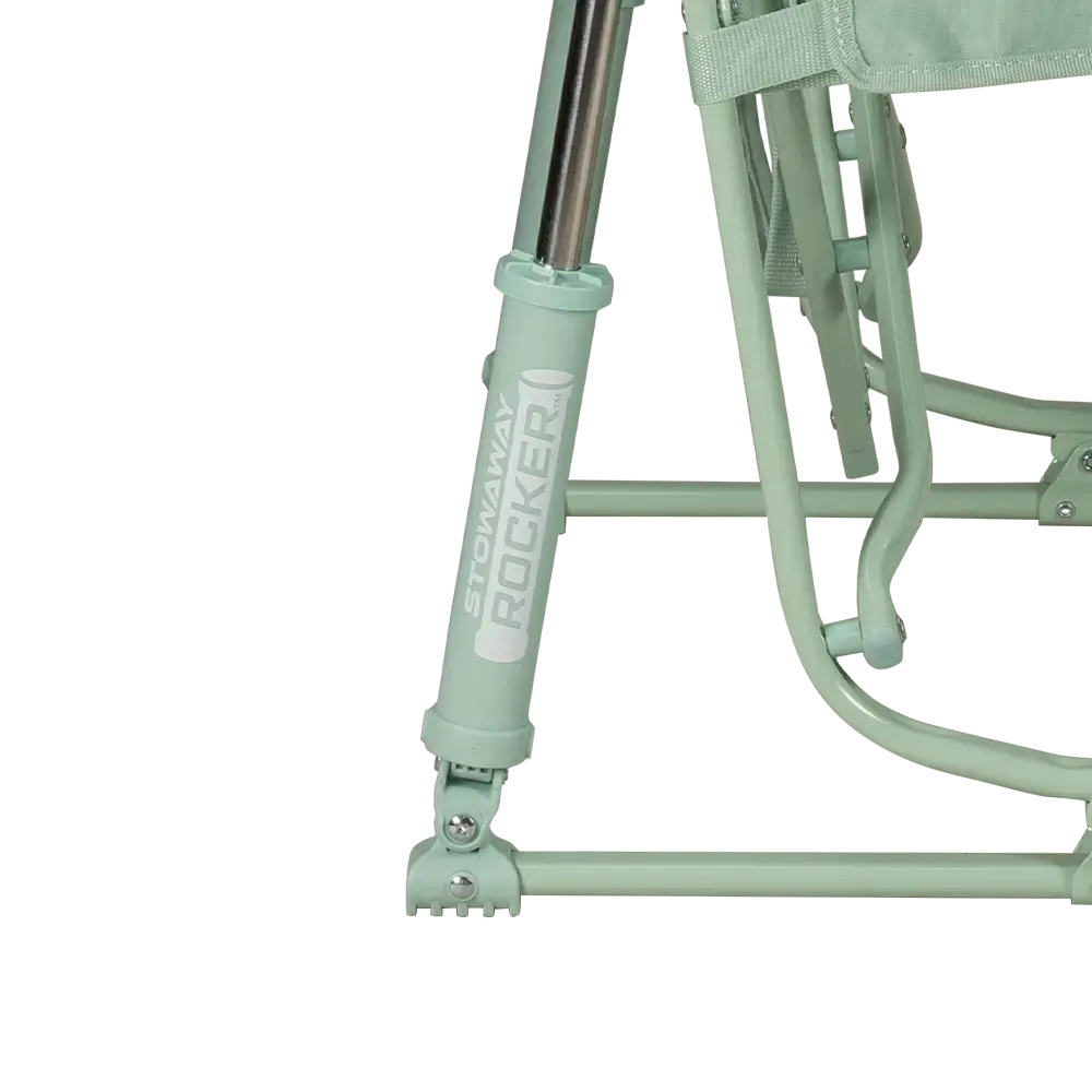 Outdoor portable rocking chair, camping chair, barbecue chair