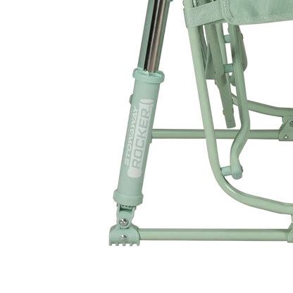 Outdoor portable rocking chair, camping chair, barbecue chair